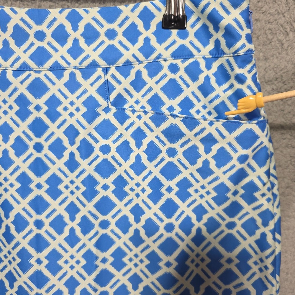 Vineyard Vines Skort Skirt Blue Size 00 Four Pockets Zippers Tennis Golf - Picture 3 of 8